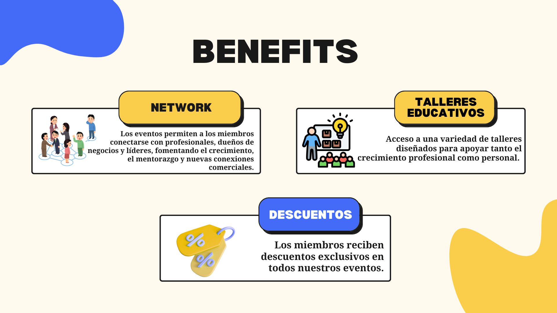 SPANISH Membership Benefits